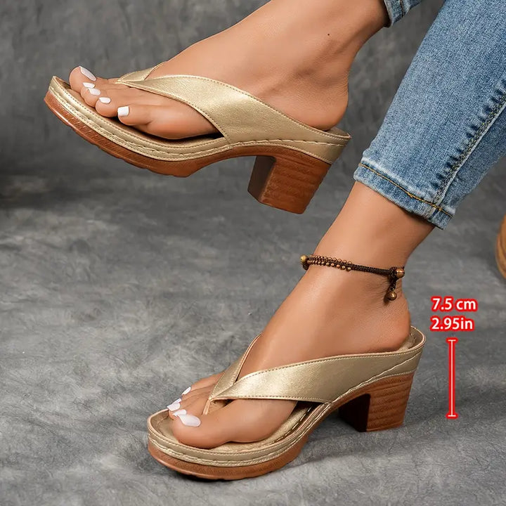 Giselle | Comfortabele Premium Hakken Sandalen