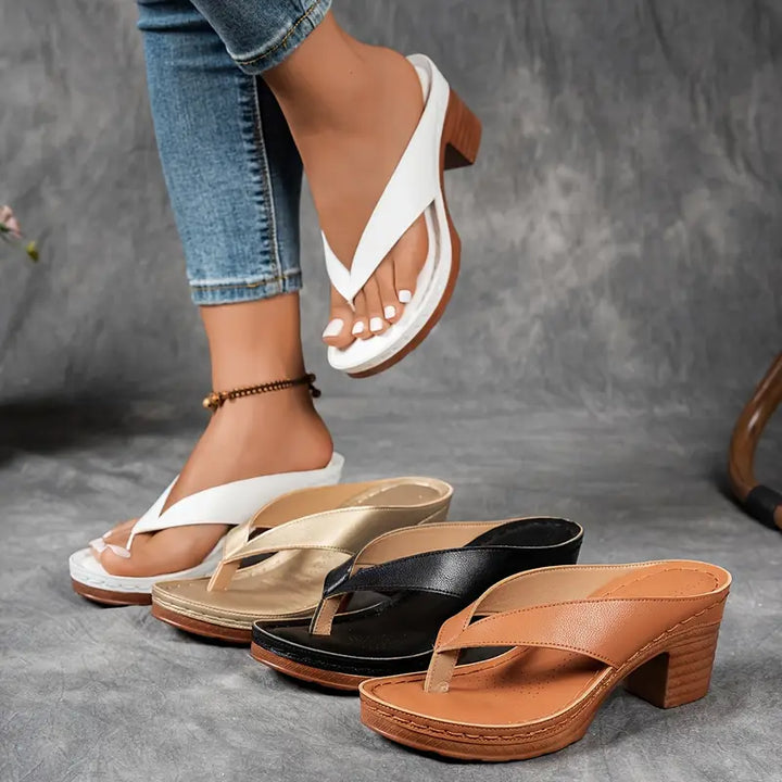 Giselle | Comfortabele Premium Hakken Sandalen