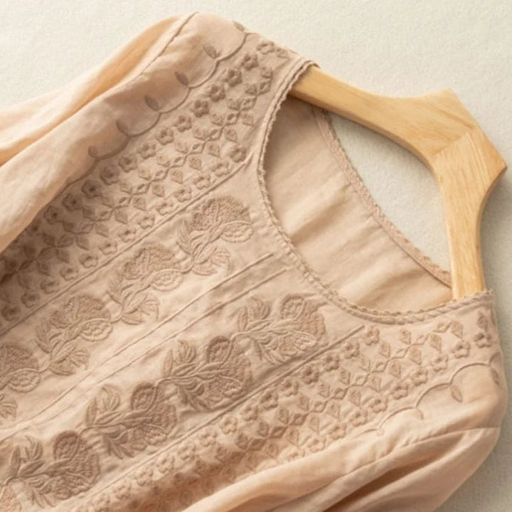 Marisol | Geborduurde Zomerblouse
