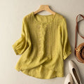 Marisol | Geborduurde Zomerblouse