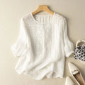 Marisol | Geborduurde Zomerblouse