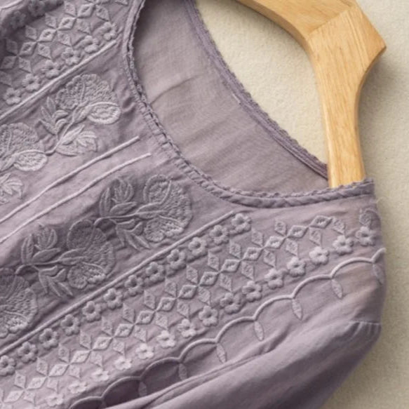 Marisol | Geborduurde Zomerblouse