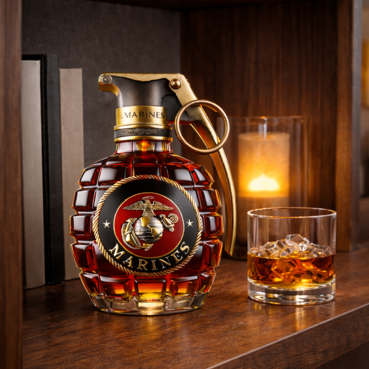 Craig | Whiskyfles met Granaatappelontwerp