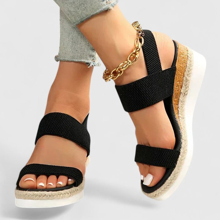 Belinda | Comfort Wedge Sandalen