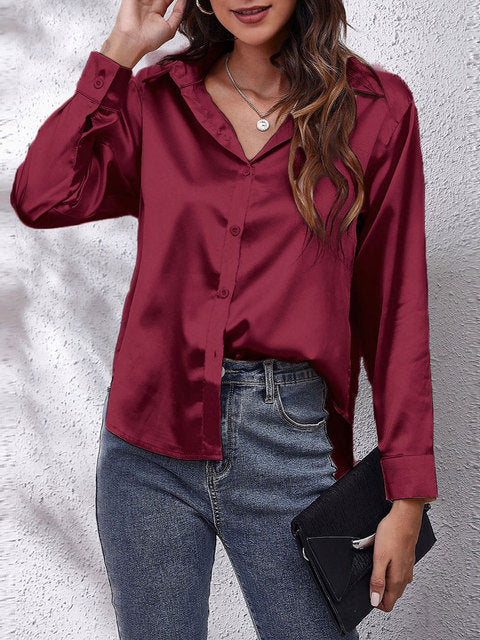 Heather | Elegante Blouse met Lange Mouwen