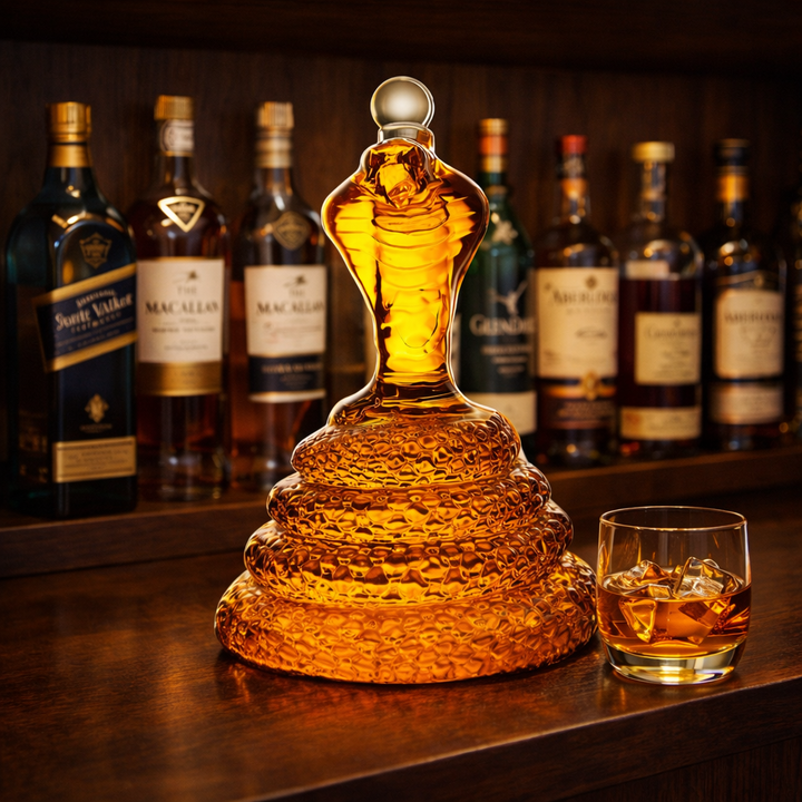 Rodney | Whiskyfles Cobra Ontwerp