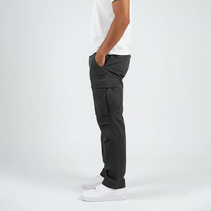Spencer | Relaxed Fit Cargo Broek met Zijzakken
