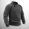 Leonard | Stand-Kraag Kwart-Rit Pullover