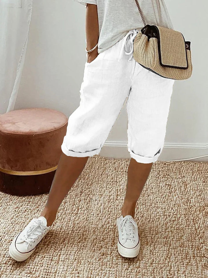 Elise | Relaxed Korte Broek tot de Knie