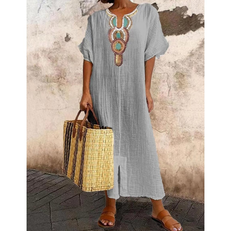 Marnie | Ontspannen Bohemian Maxi Jurk