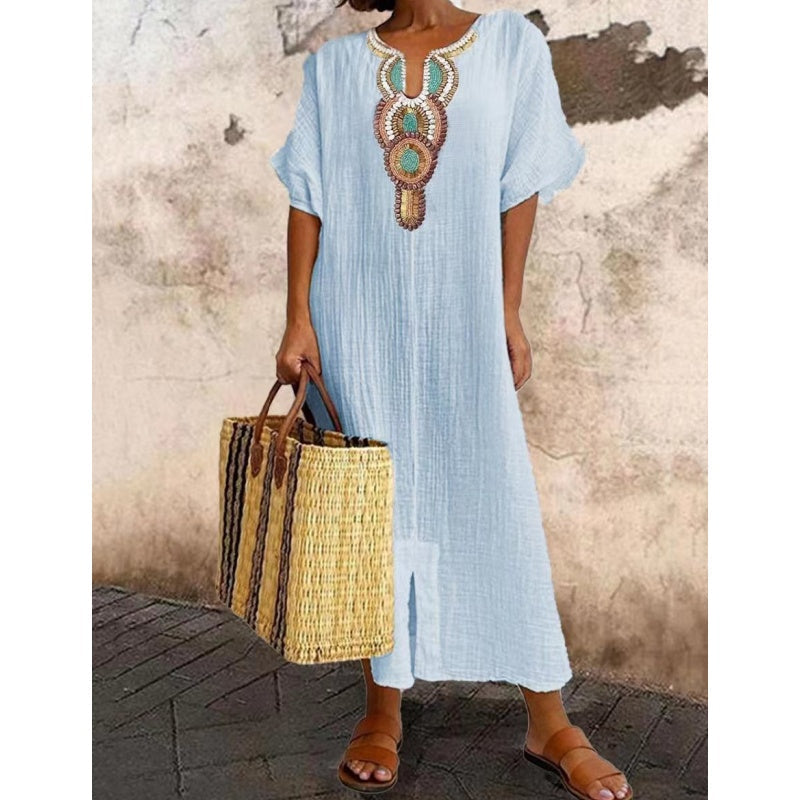 Marnie | Ontspannen Bohemian Maxi Jurk