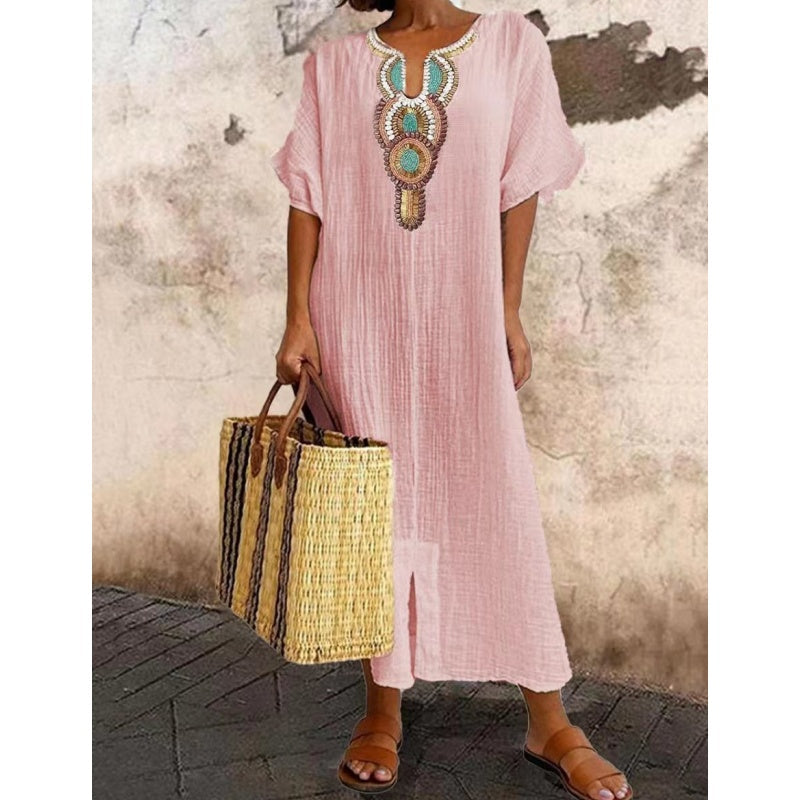 Marnie | Ontspannen Bohemian Maxi Jurk
