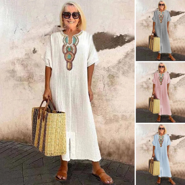 Marnie | Ontspannen Bohemian Maxi Jurk