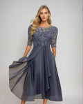 Adelaide | Elegante Kanten Midi Jurk