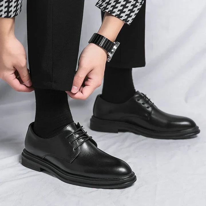 Winston | Gepolijste Veterschoenen