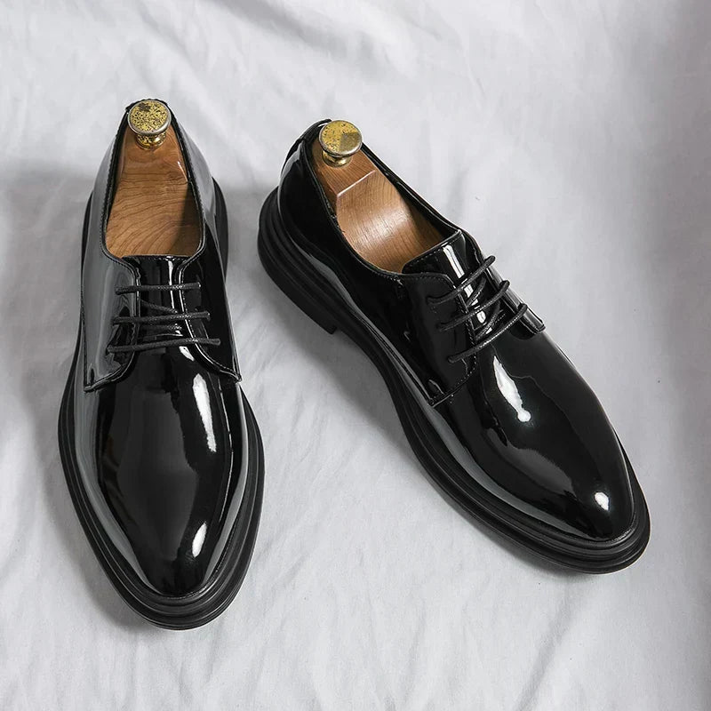 Winston | Gepolijste Veterschoenen