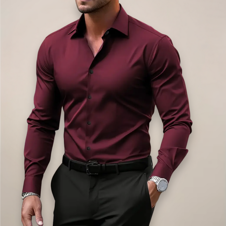 Curtis | Verfijnd Slim Fit Shirt