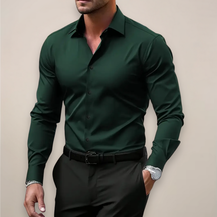 Curtis | Verfijnd Slim Fit Shirt