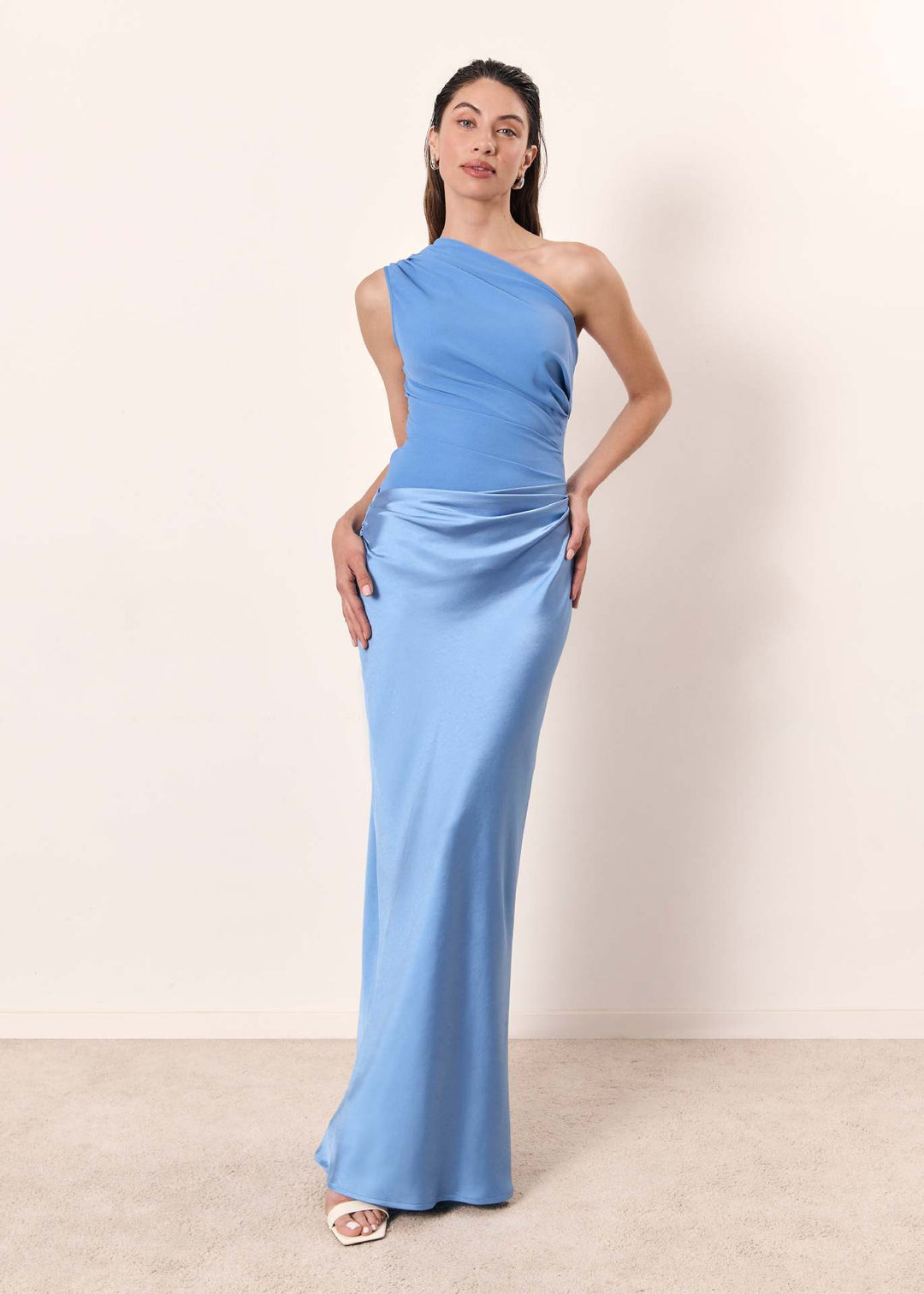 Adrienne | Maxi-jurk met Één Schouder