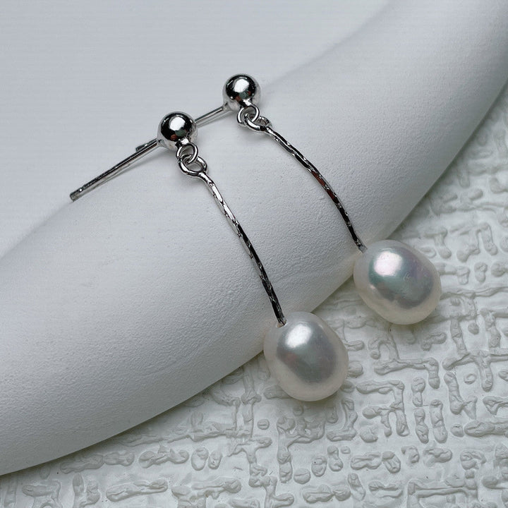 Colleen | Casual Drop Parel Oorbellen