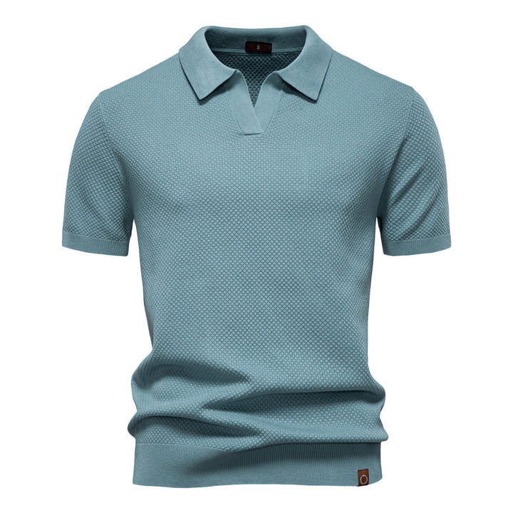 Carter | Klassieke Textured Polo Shirt