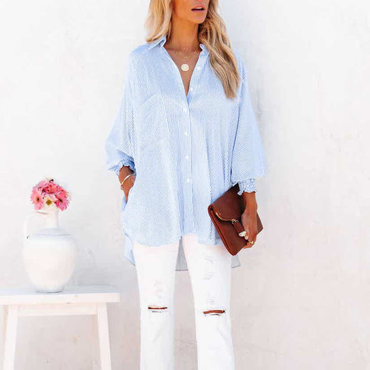 Maurie | Klassiek Gestreept Relaxed-Fit Shirt