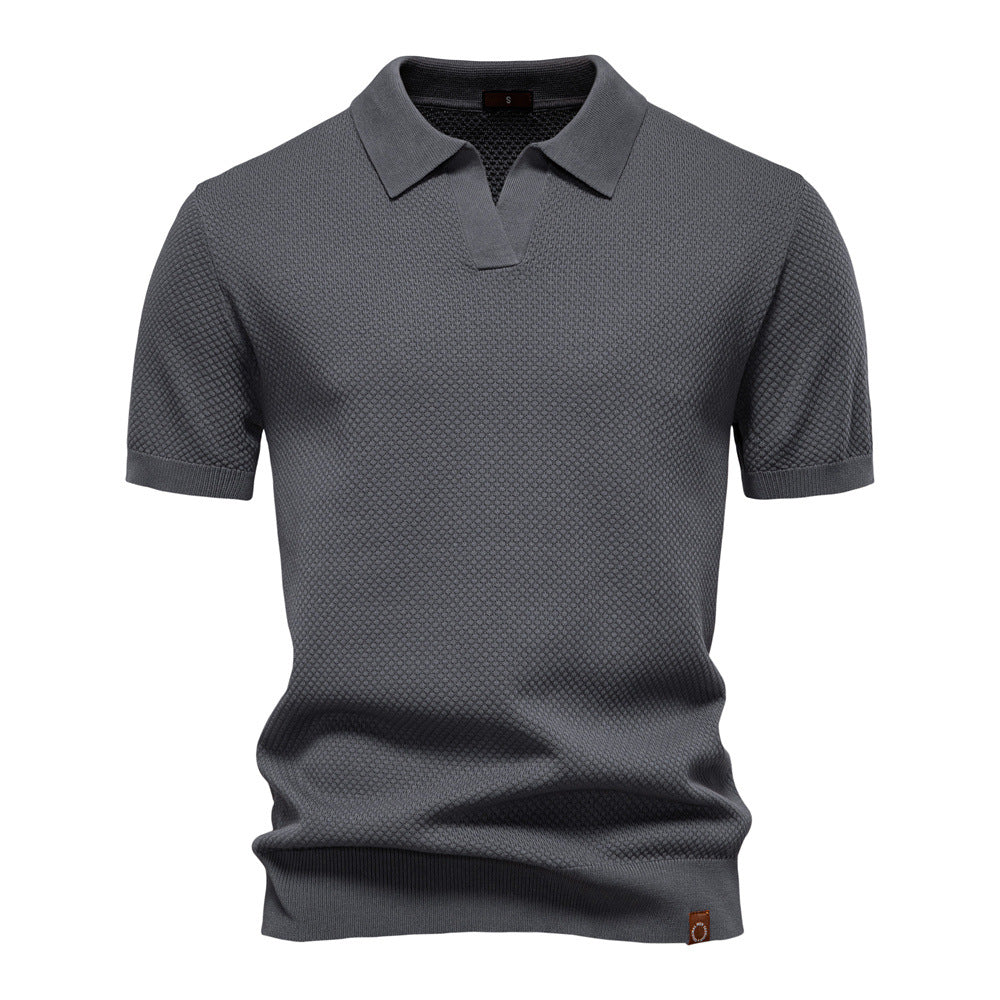 Carter | Klassieke Textured Polo Shirt
