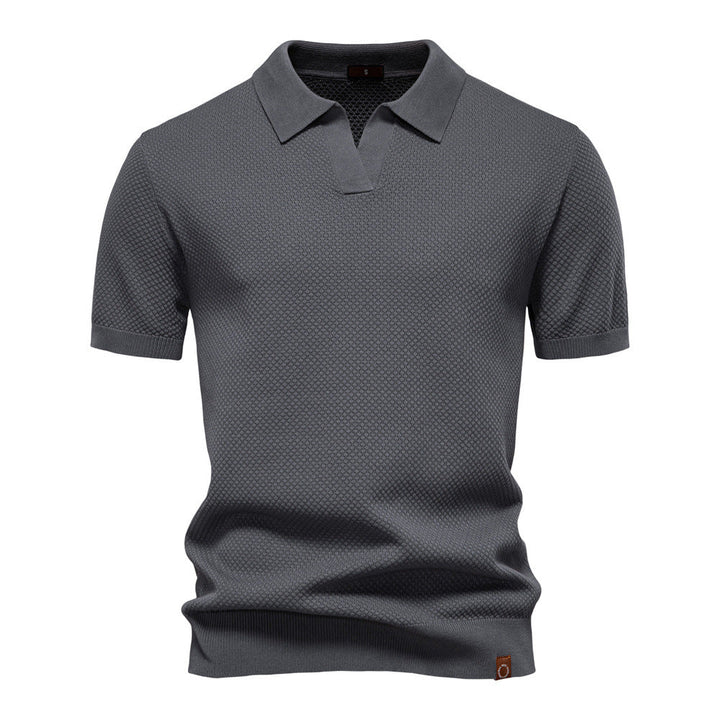 Carter | Klassieke Textured Polo Shirt