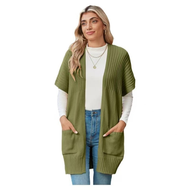 Carinna | Lichtgewicht Open-Front Gebreide Cardigan