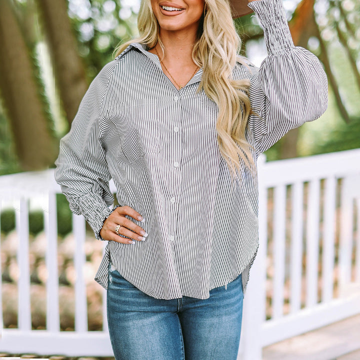 Maurie | Klassiek Gestreept Relaxed-Fit Shirt