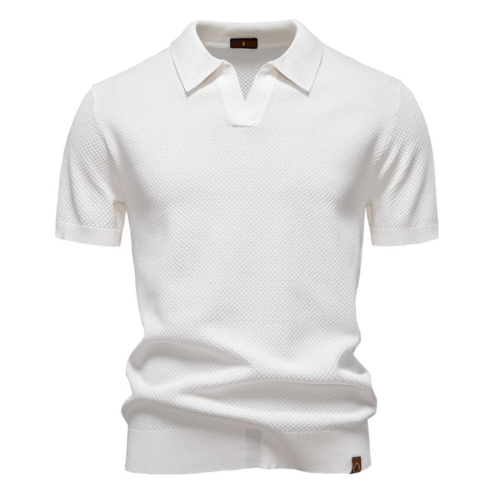 Carter | Klassieke Textured Polo Shirt