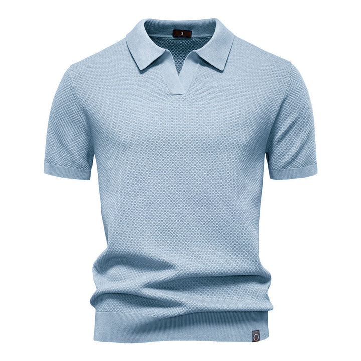 Carter | Klassieke Textured Polo Shirt