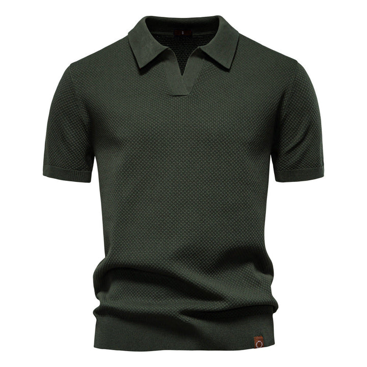 Carter | Klassieke Textured Polo Shirt