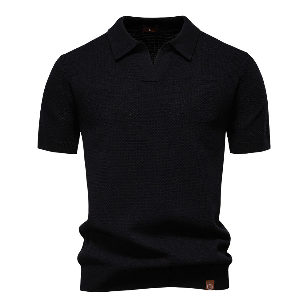 Carter | Klassieke Textured Polo Shirt