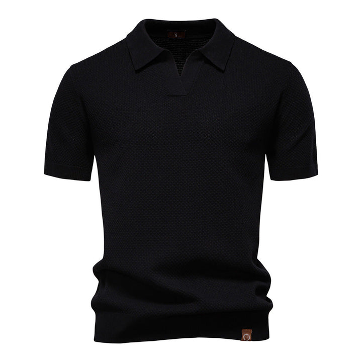 Carter | Klassieke Textured Polo Shirt
