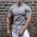 Blake | Slim Fit Korte Mouwen Shirt