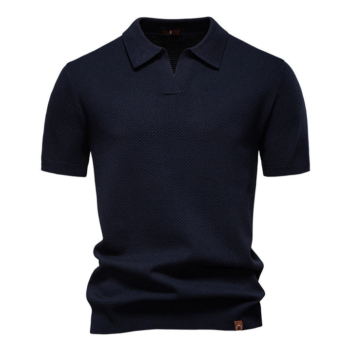 Carter | Klassieke Textured Polo Shirt