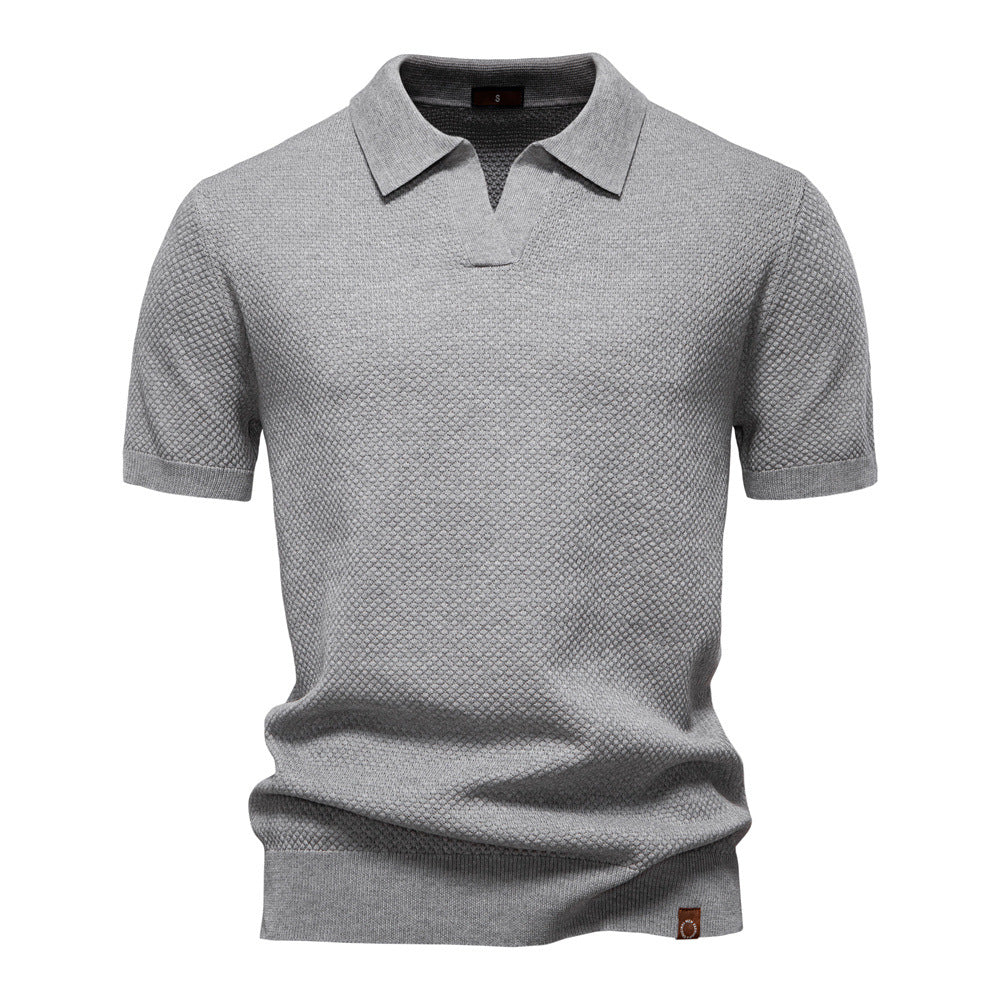 Carter | Klassieke Textured Polo Shirt