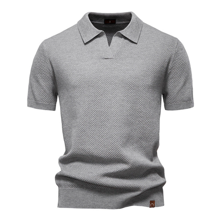 Carter | Klassieke Textured Polo Shirt