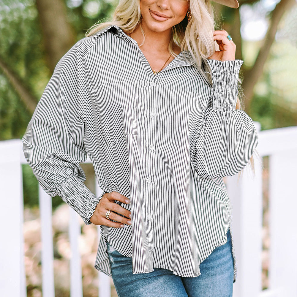 Maurie | Klassiek Gestreept Relaxed-Fit Shirt
