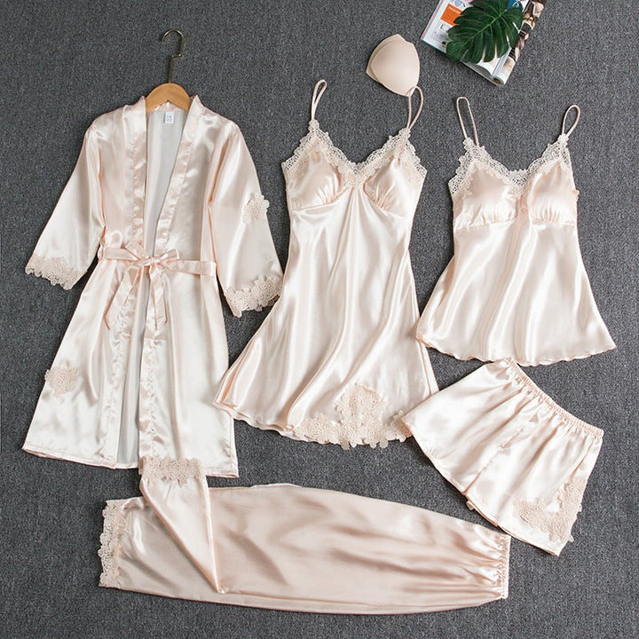 Lorelei | Elegante Pyjama Set met Kant
