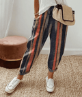 Leonora | Casual Everyday Geprinte Kant Broek