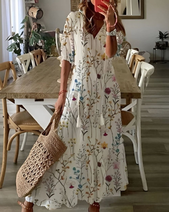 Sylvie | Bohemian Maxi Jurk