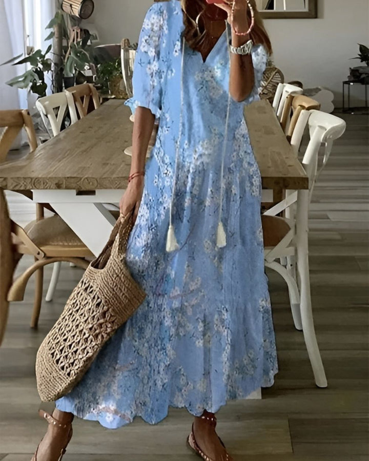 Sylvie | Bohemian Maxi Jurk