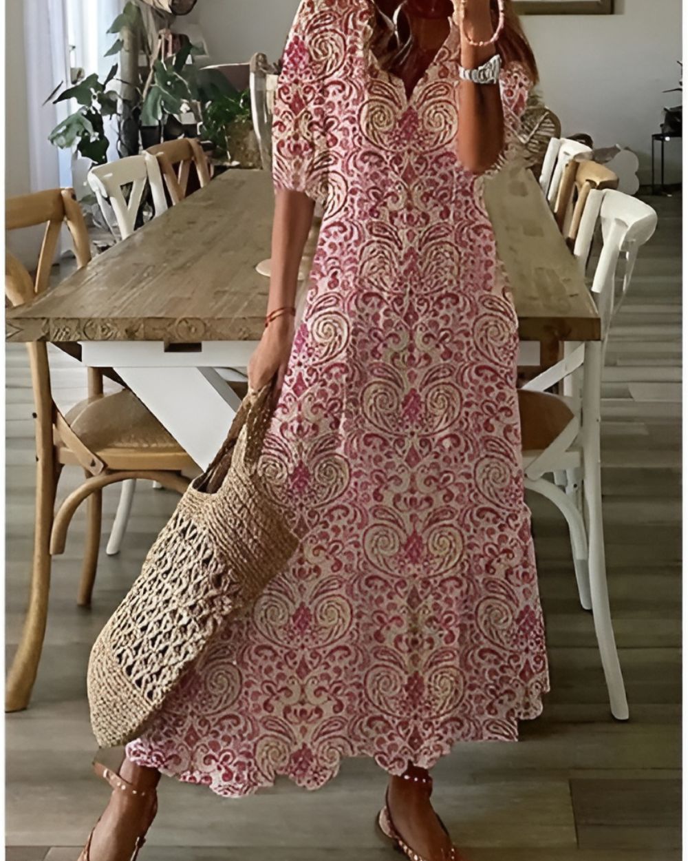 Sylvie | Bohemian Maxi Jurk
