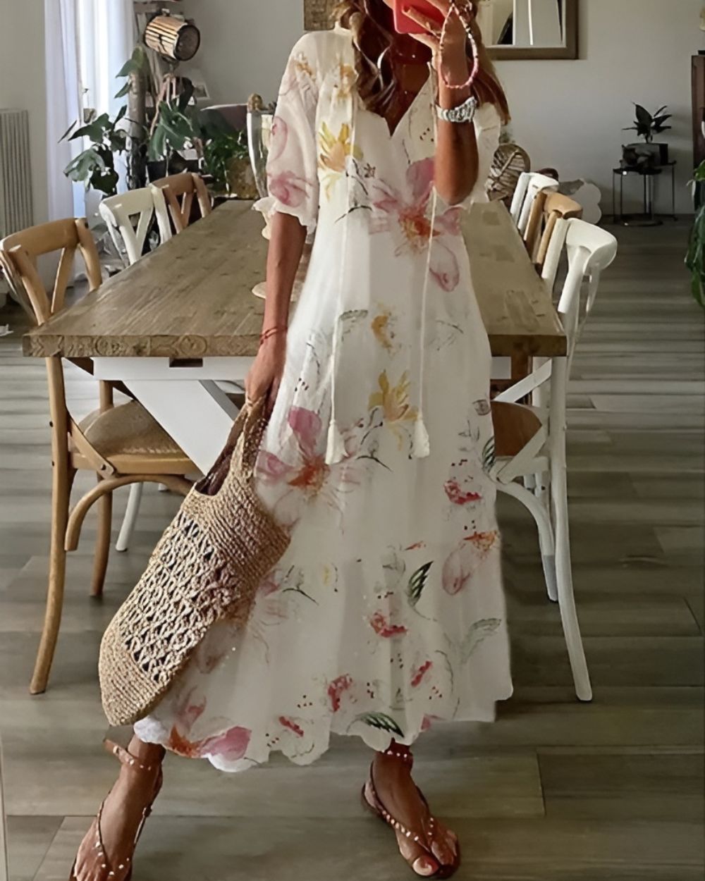 Sylvie | Bohemian Maxi Jurk