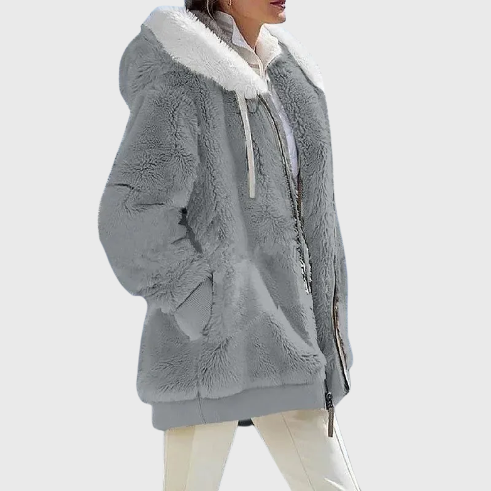 Sofia | Elegante Multicolor Warme Pufferjack