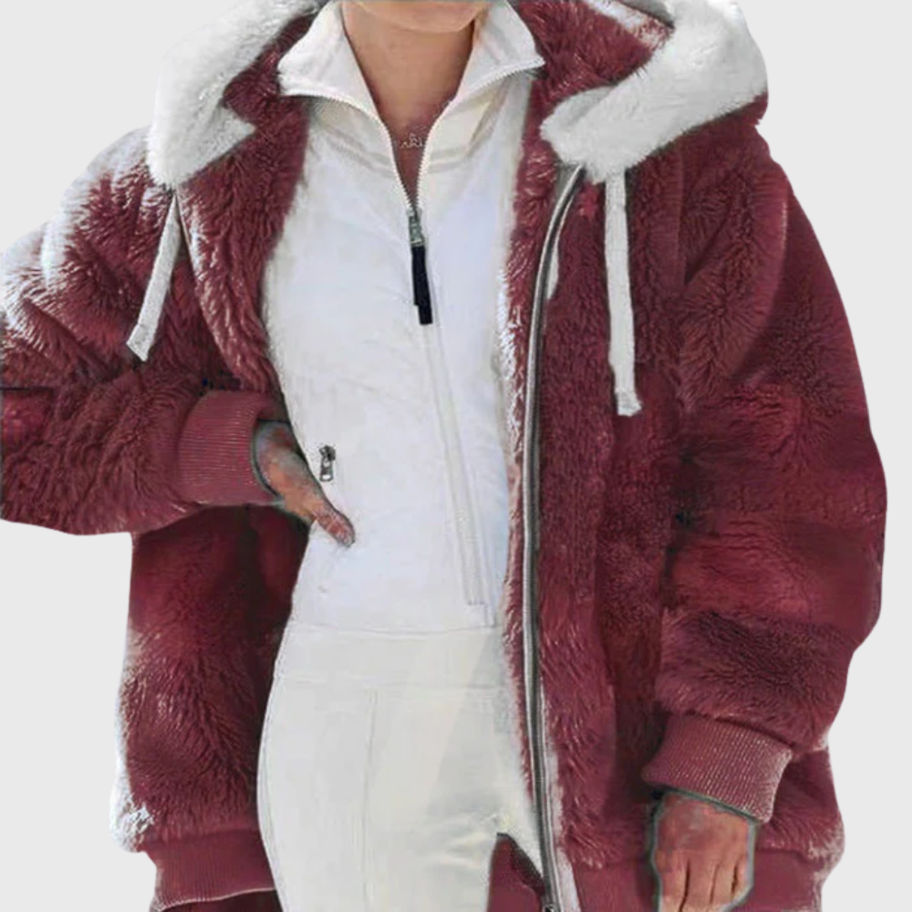 Sofia | Elegante Multicolor Warme Pufferjack