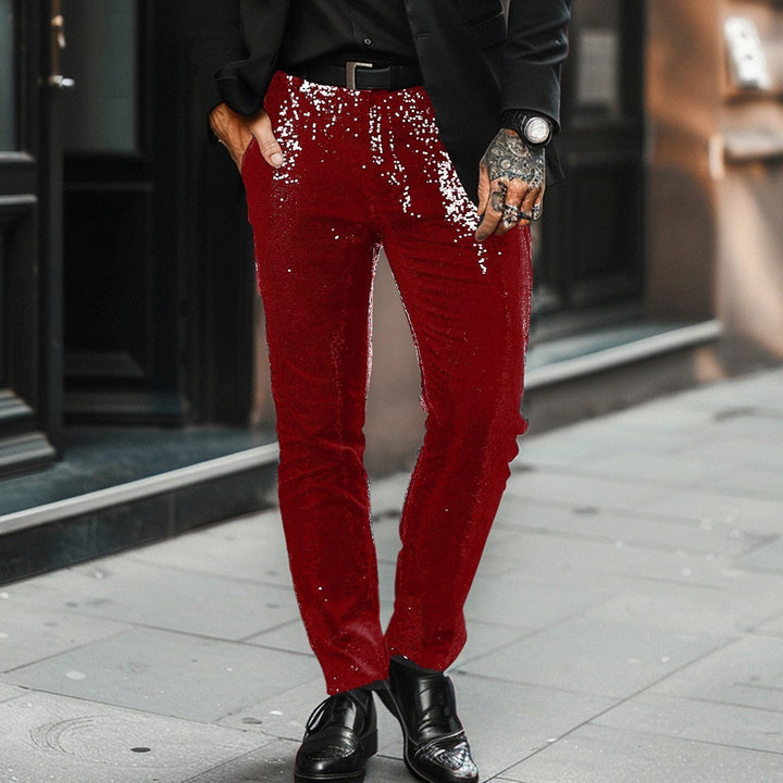 Byron | Glinsterende Statement Broek