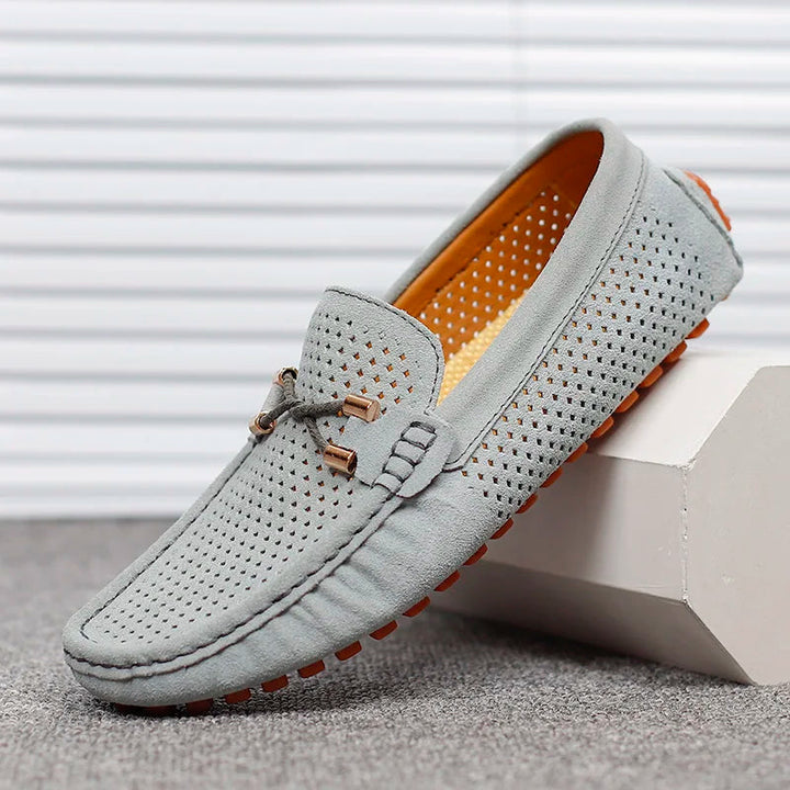 Owen | Klassieke Ademend Leren Loafers